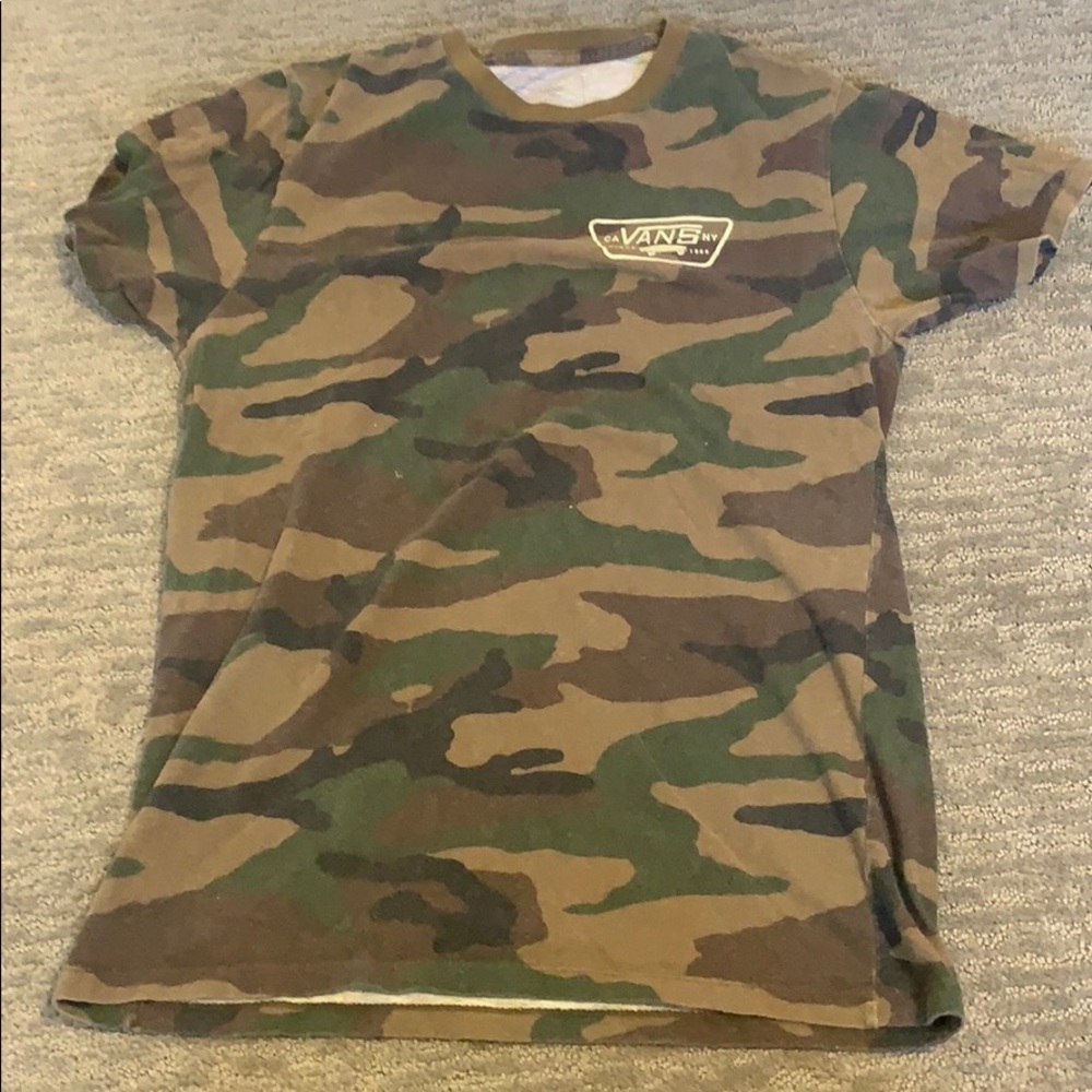 Vans workshop camo tee